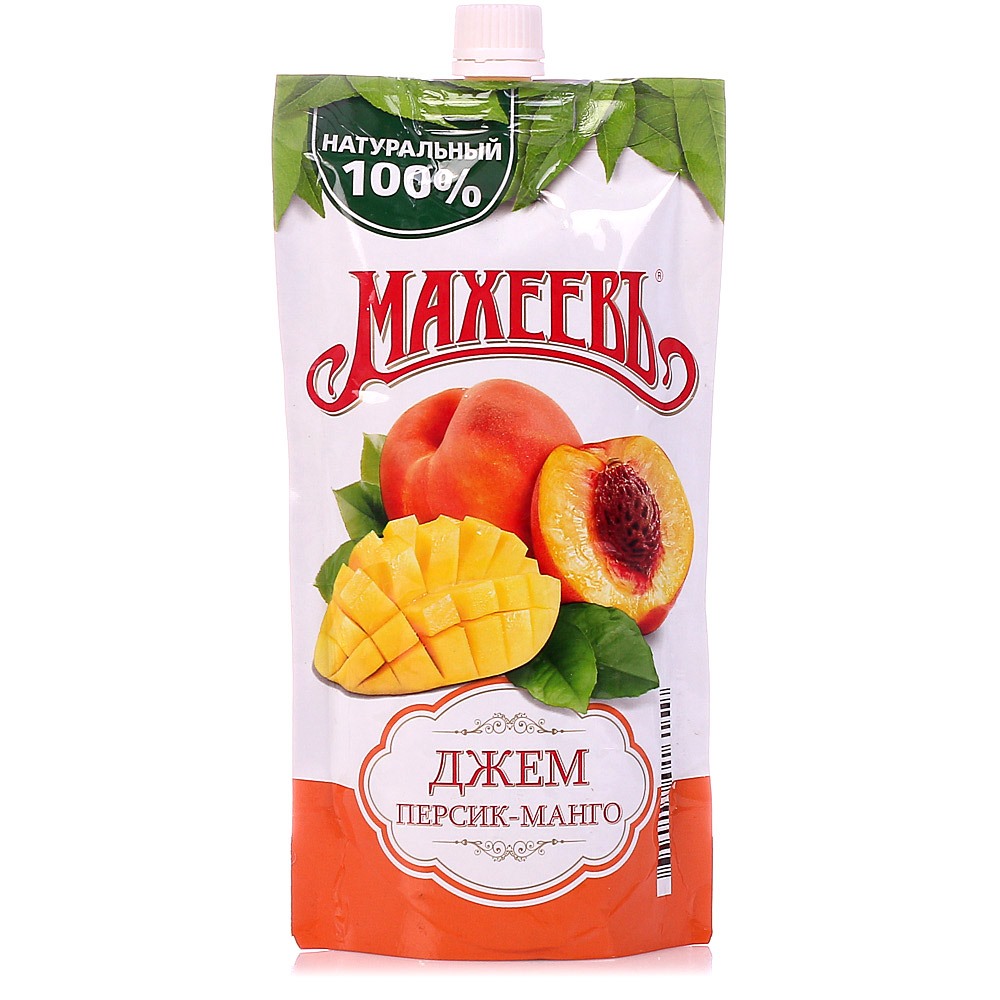 Джем Махеевь персик-манго 300 гр 