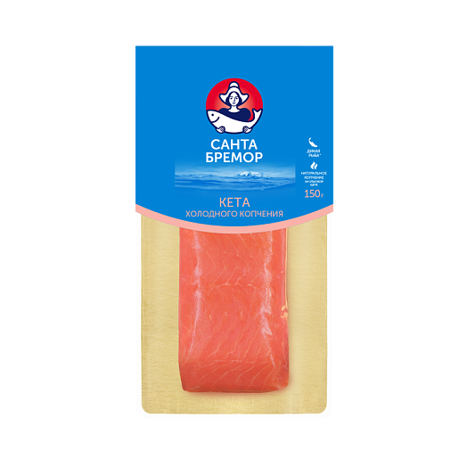 Кета филе кусок хол.копчения 150гр РБ