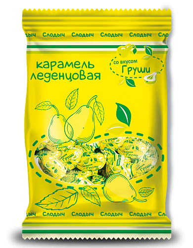 Карамель леденцовая Со вкусом груши 200гр РБ