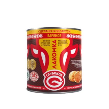 Молоко сгущенное ЛАКОМКА вар.с сах.380гр ж/б 8,5%