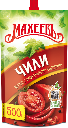 Кетчуп Махеев Чили 500 гр РФ, шт